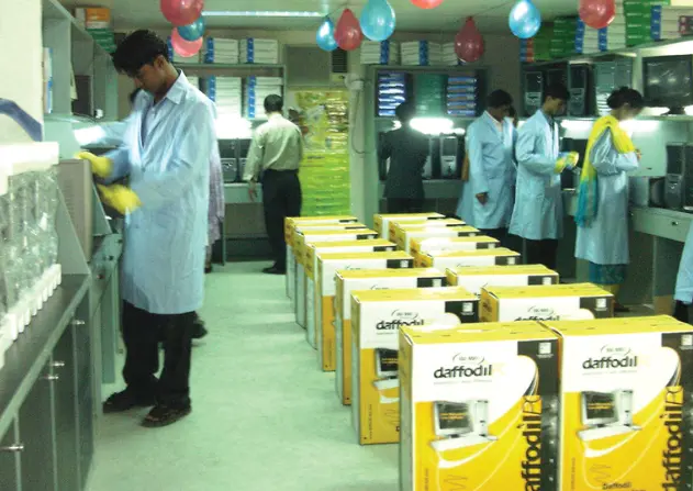 The company started its journey with Daffodil Computers Ltd.